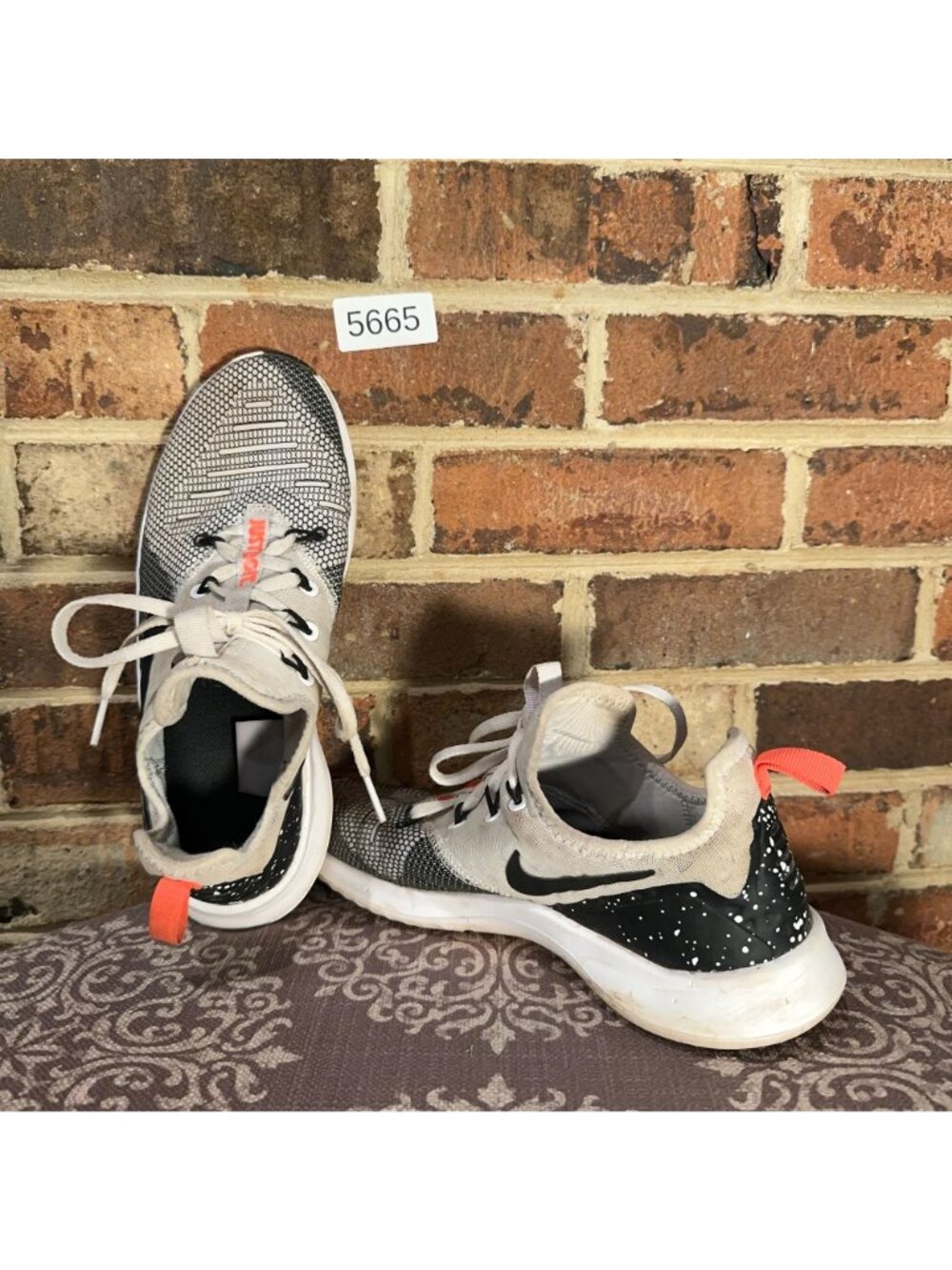 Nike Womens Free TR 8 942888 White Black Cross Training Shoes Sneakers Size 8 - Picture 12 of 12